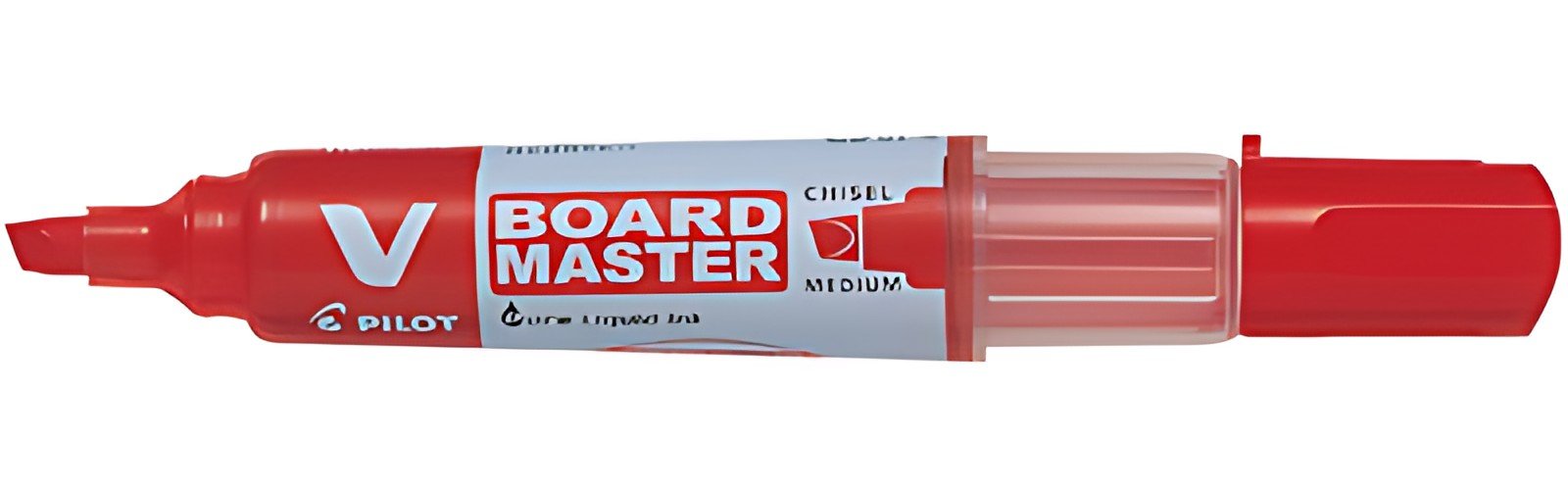 PILOT Marqueur V BOARD MASTER, pointe biseautée, rouge