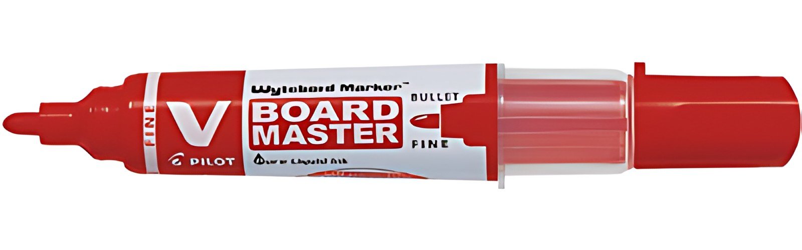 PILOT Marqueur V Board MASTER, pointe ogive, moyen, rouge