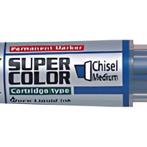 PILOT Marqueur permanent V SUPER COLOR, biseauté, bleu