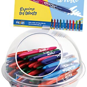 PILOT Stylo roller FRIXION BALL 07, présentoir de 108 pièces