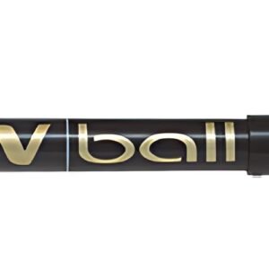 PILOT Stylo roller V Ball 1.0, pointe métal, noir