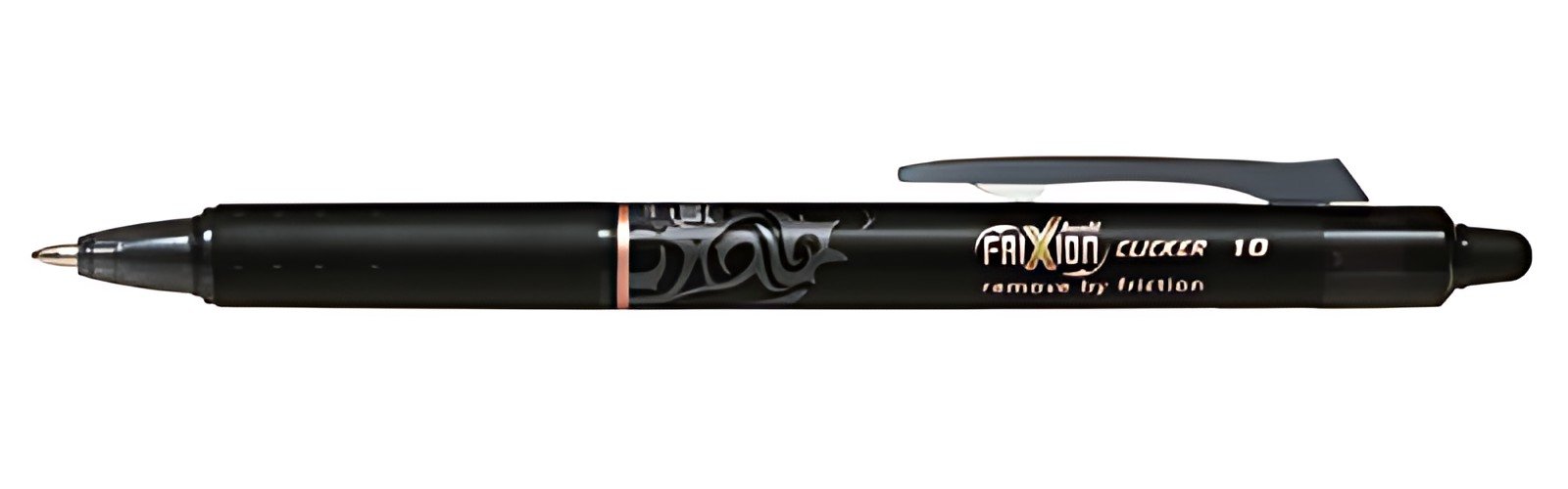 PILOT Stylo roller FRIXION BALL CLICKER 10, noir