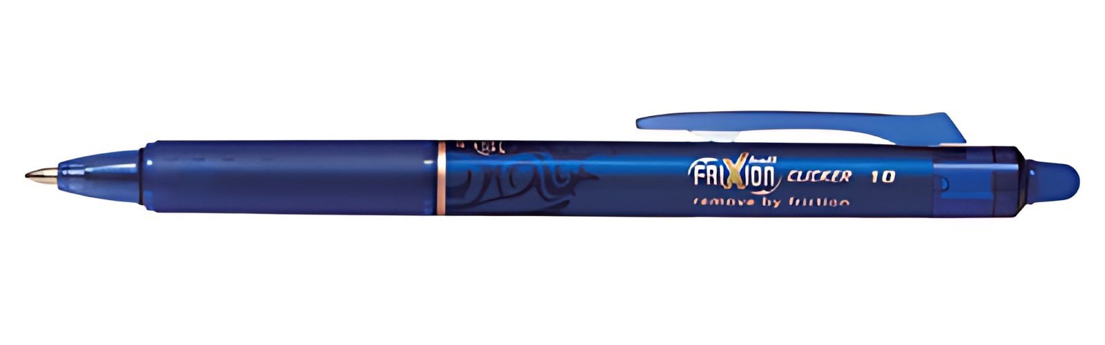 PILOT Stylo roller FRIXION BALL CLICKER 10, bleu