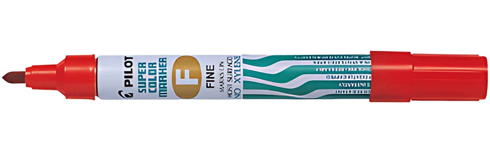PILOT Marqueur permanent SUPER COLOR FINE, rouge