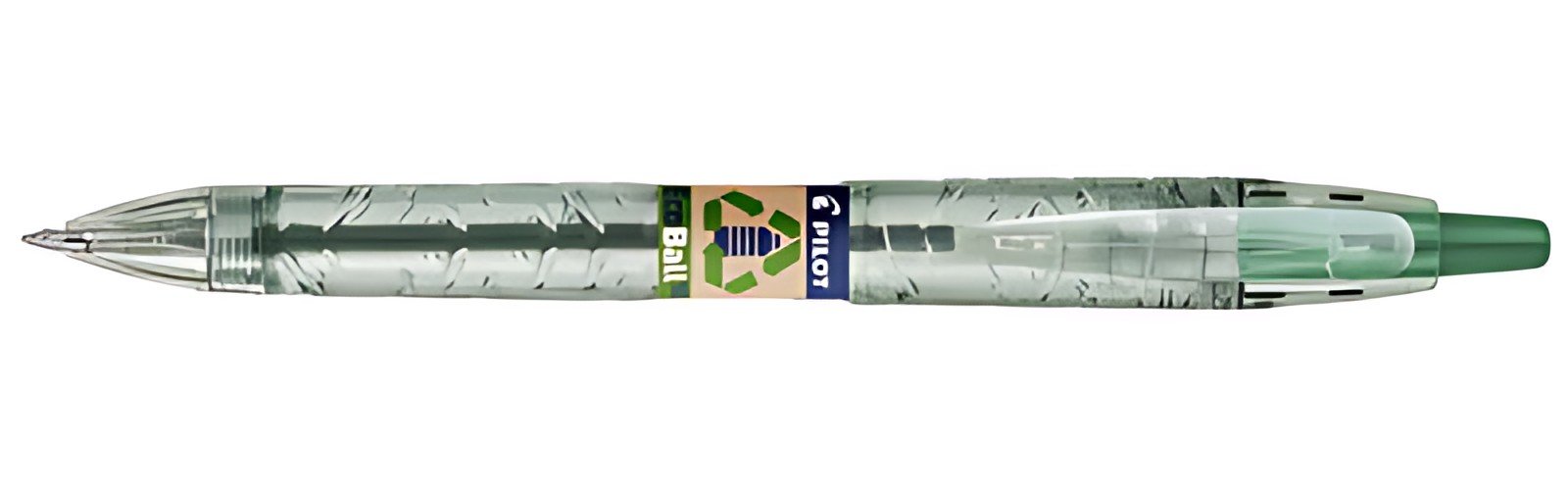 PILOT Stylo bille rétractable B2P Ecoball 10, vert