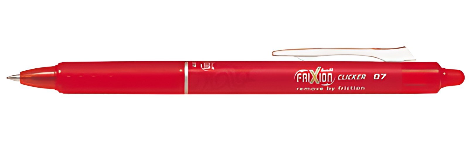 PILOT Stylo roller FRIXION BALL CLICKER 07, rouge