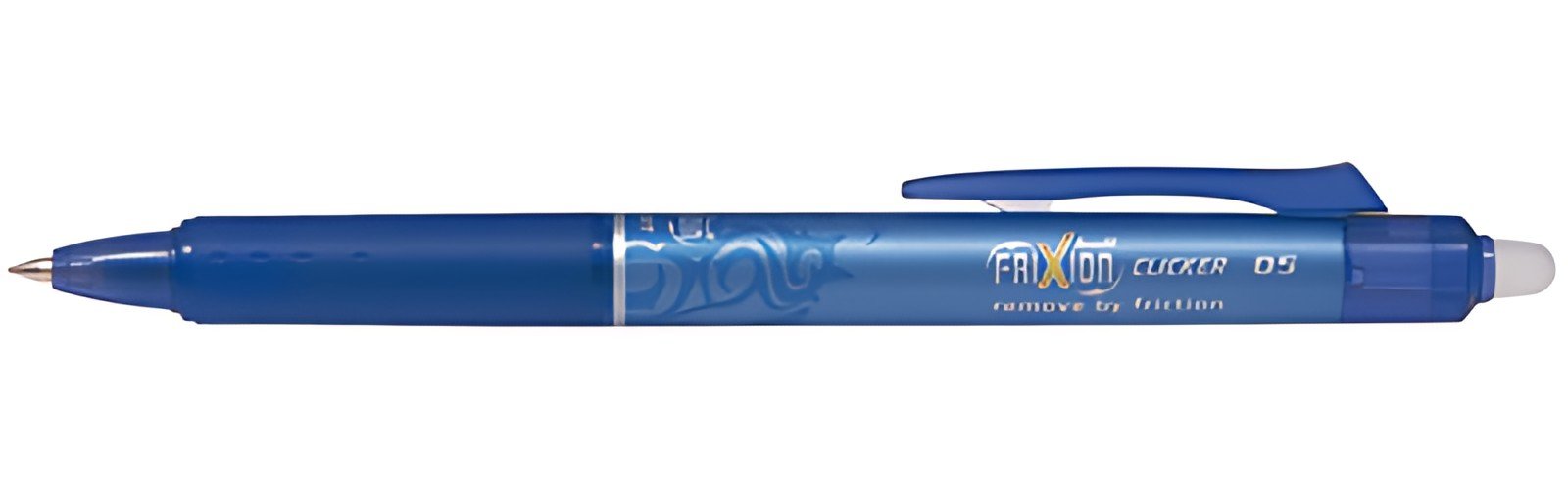 PILOT Stylo roller FRIXION BALL CLICKER 05, bleu