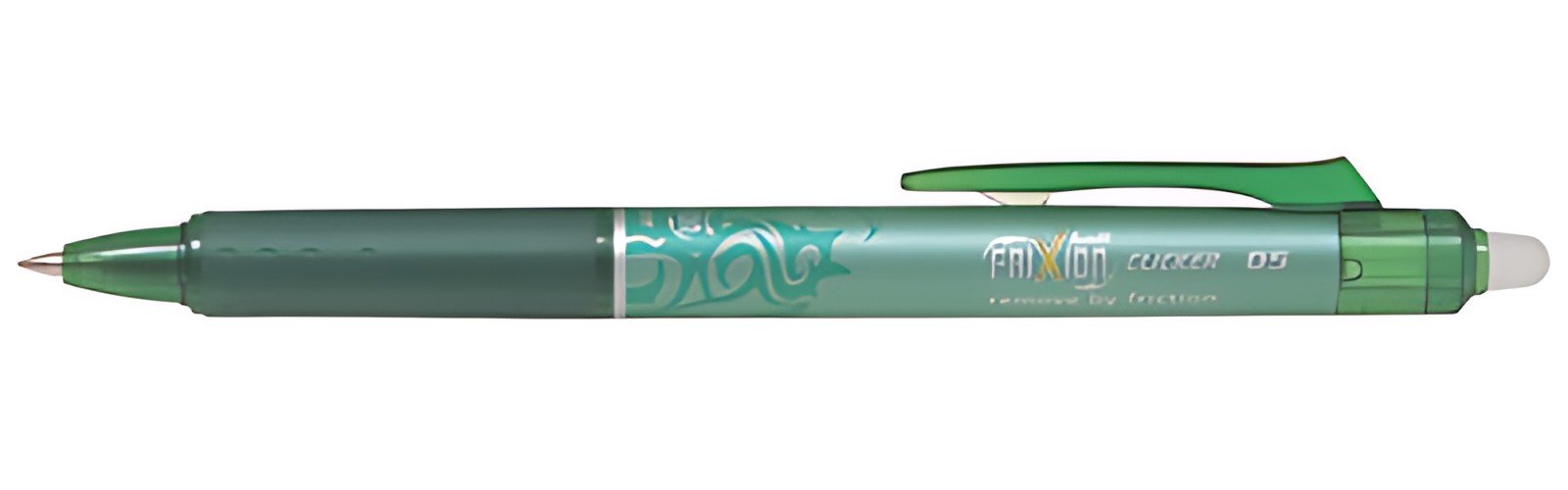 PILOT Stylo roller FRIXION BALL CLICKER 05, vert