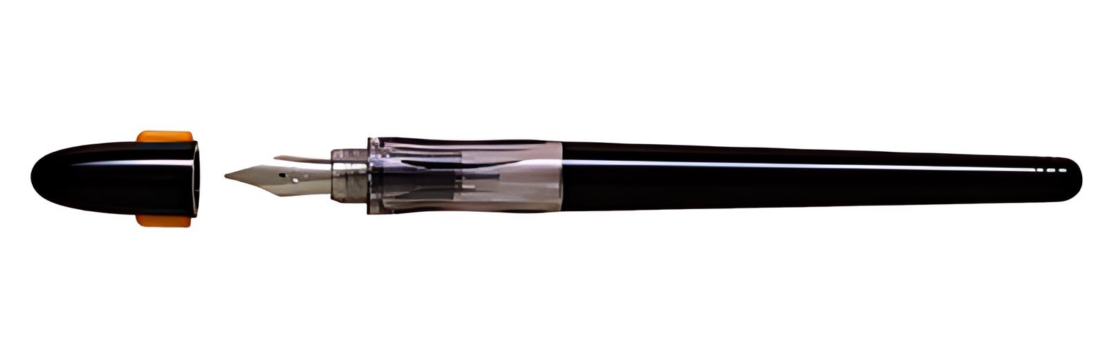 PILOT Stylo plume de calligraphie Plumix large, corps noir