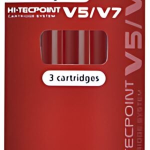PILOT Cartouches d'encre pour Stylo roller V5/V7, rouge
