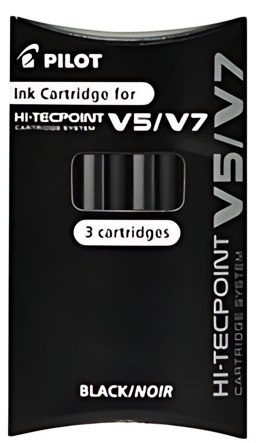 PILOT Cartouches d'encre pour stylo roller V5/V7, vert