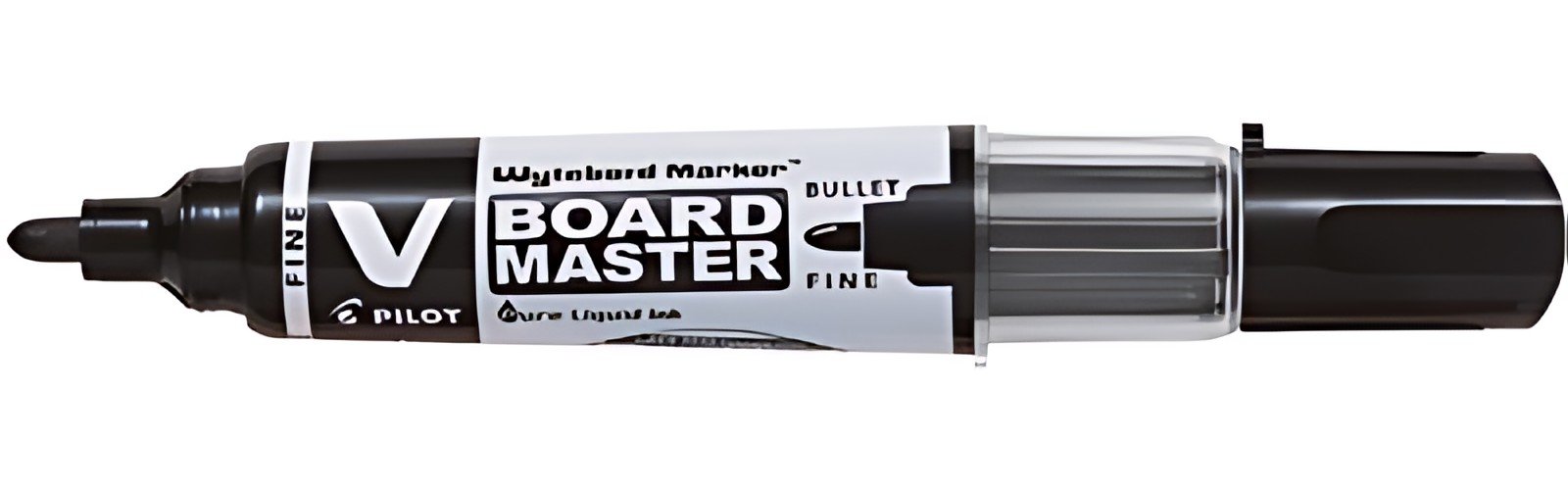 PILOT Marqueur V BOARD MASTER, pointe ogive, fin, noir