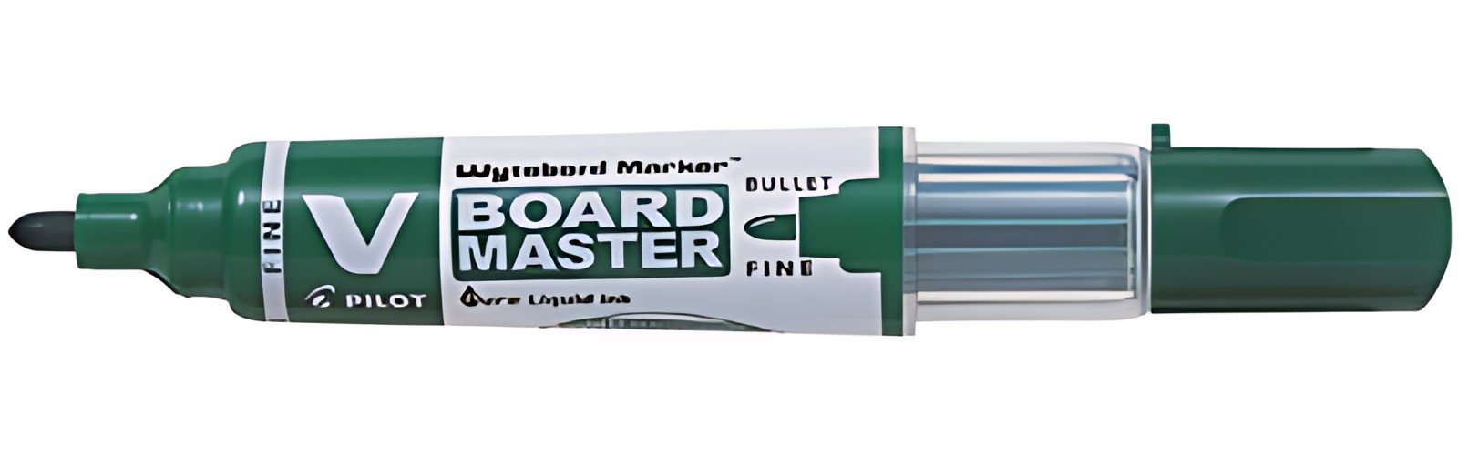 PILOT Marqueur V BOARD MASTER, pointe ogive, fin, vert