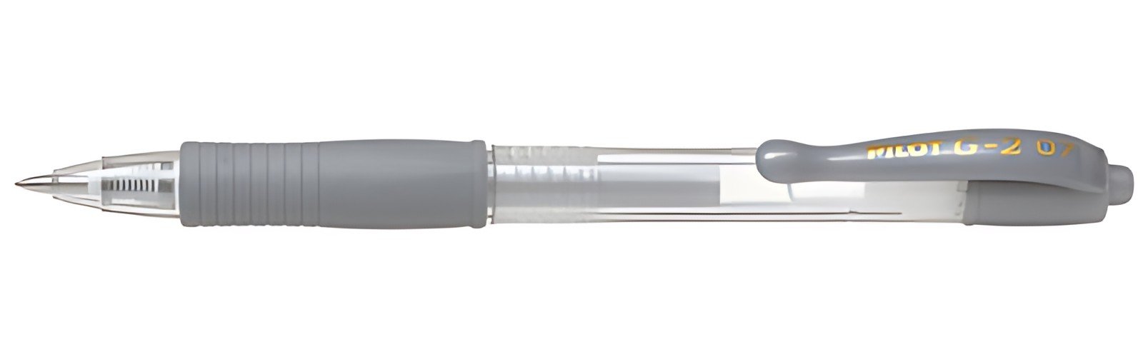 PILOT Stylo bille à encre gel G2 07 Metallic, argent