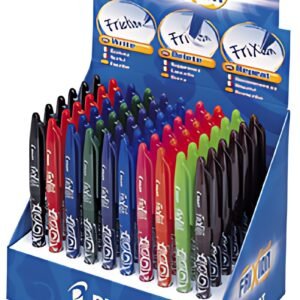 PILOT Stylo roller FRIXION BALL 07, présentoir de 60 pièces
