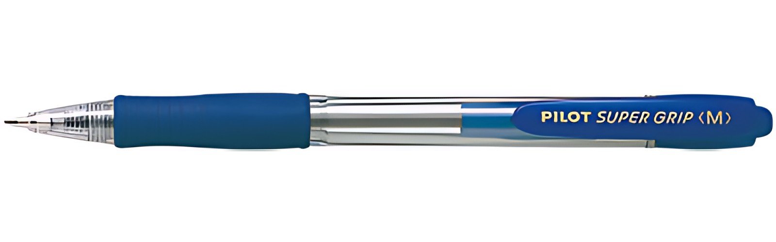 PILOT Stylo à bille rétractable SUPER GRIP F, bleu