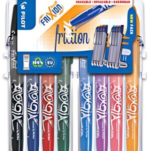 PILOT Stylo roller FRIXION BALL 07 Set2Go, étui de 8