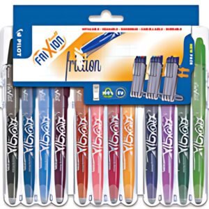 PILOT Stylo roller FRIXION BALL 07 Set2Go, étui de 12
