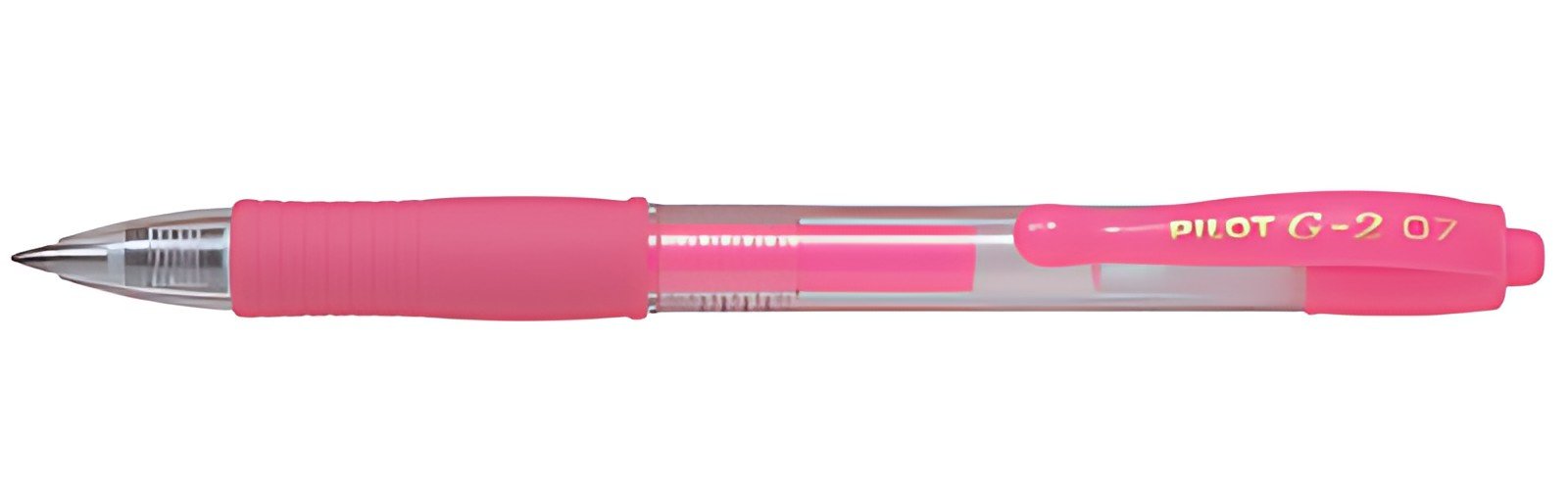 PILOT Stylo à encre gel G2 07 Néon, rose néon