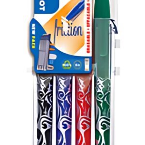 PILOT Stylo roller FRIXION BALL 07 Set2Go, étui de 4
