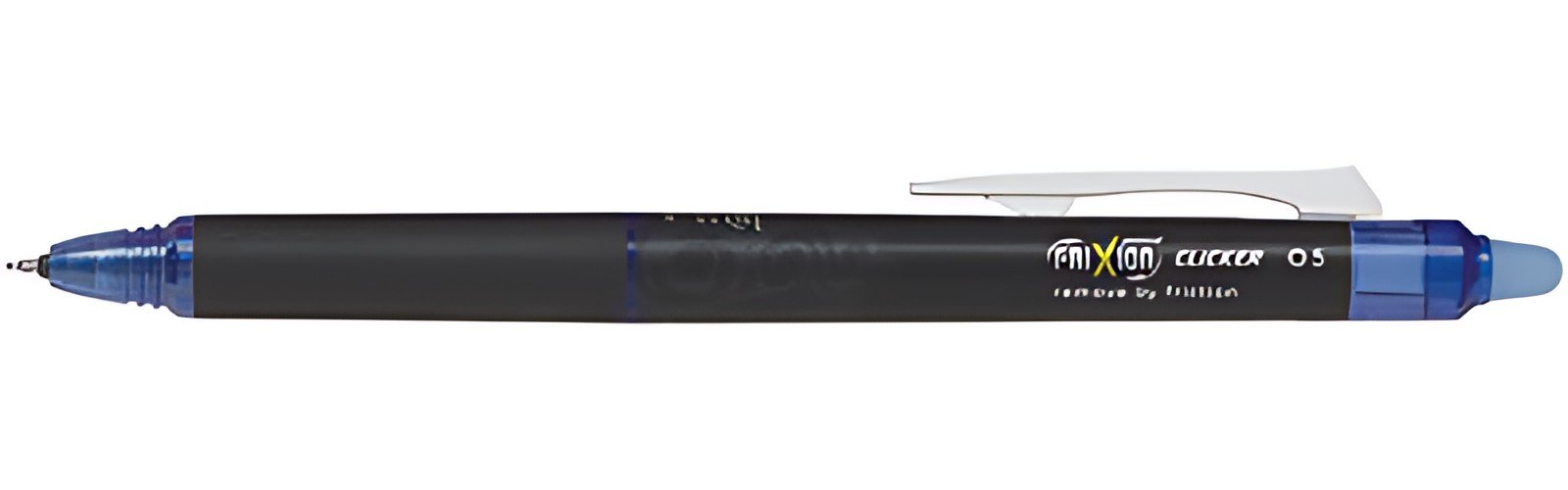 PILOT Stylo roller FRIXION POINT CLICKER, bleu