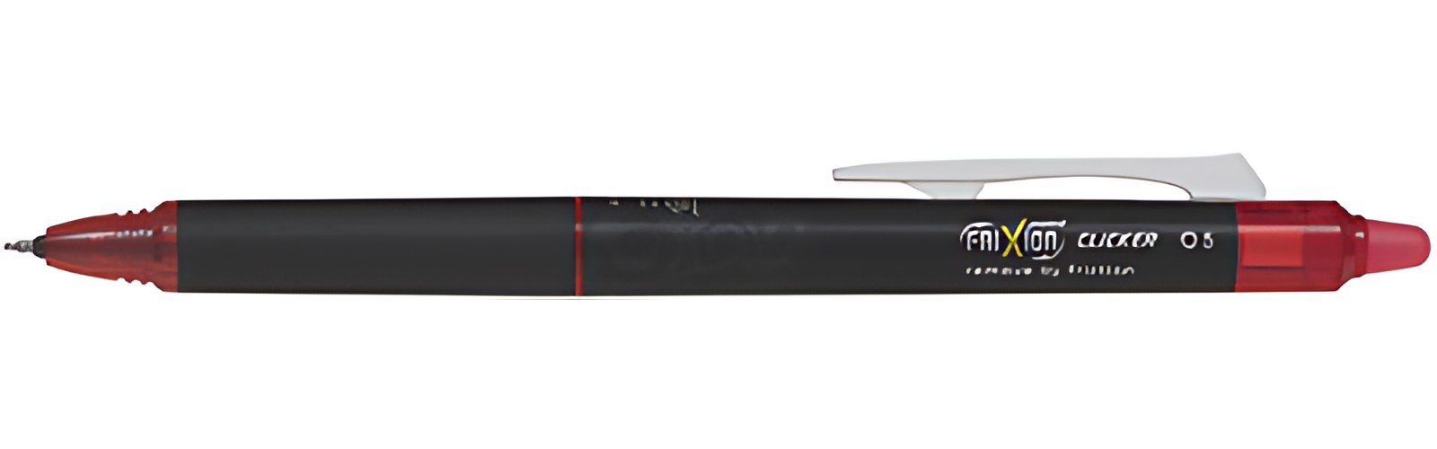 PILOT Stylo roller FRIXION POINT CLICKER, rouge