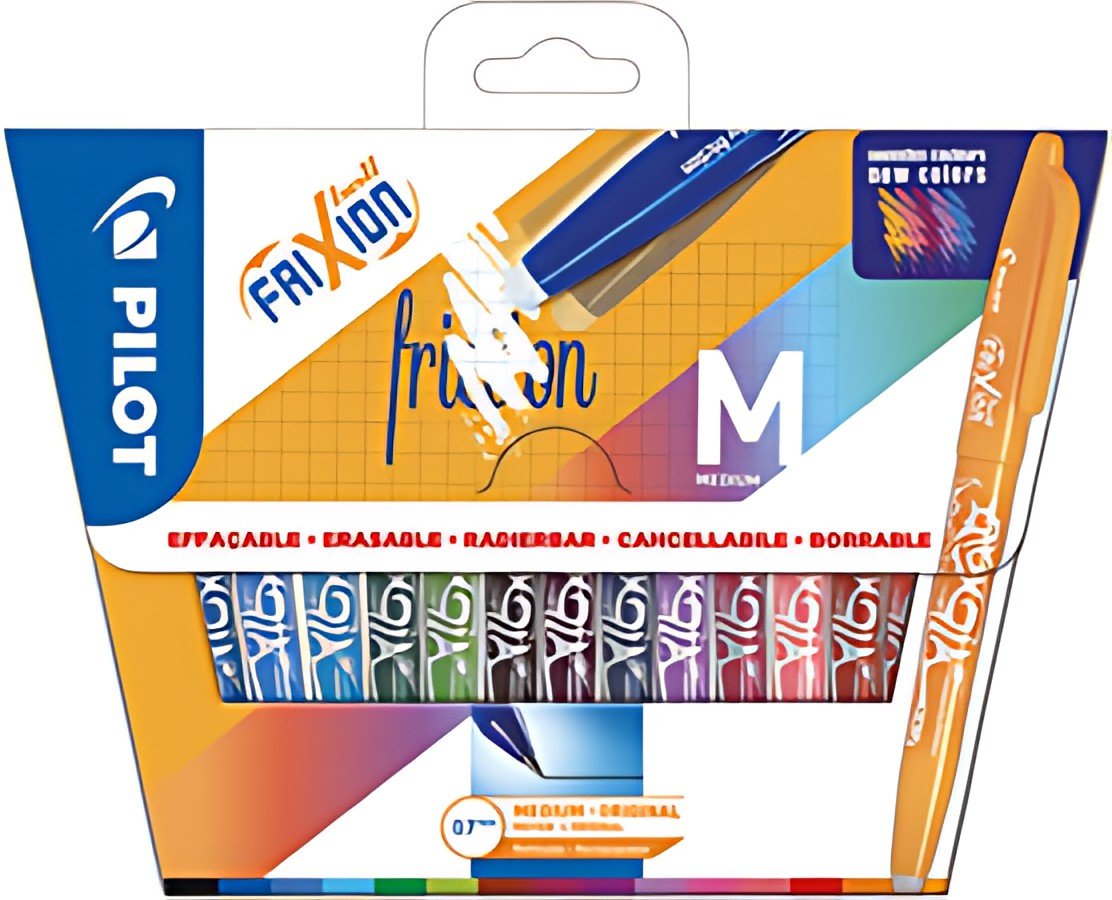 PILOT Stylo roller FRIXION BALL 07, étui carton de 15