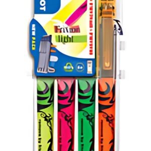 PILOT Surligneur FRIXION light Set2Go, étui de 4