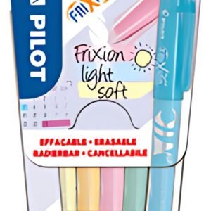 PILOT Surligneur FRIXION light soft, étui de 6