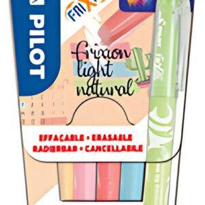PILOT Surligneur FRIXION light Natural, étui de 6