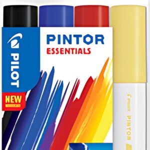 PILOT Marqueur à pigment PINTOR, broad, set de 4 ESSENTIALS