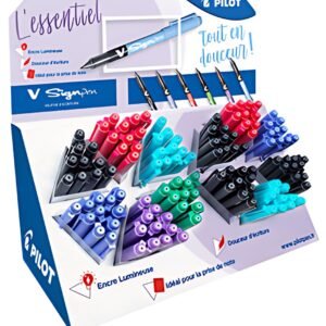 PILOT Stylo feutre V Sign Pen, présentoir de 144