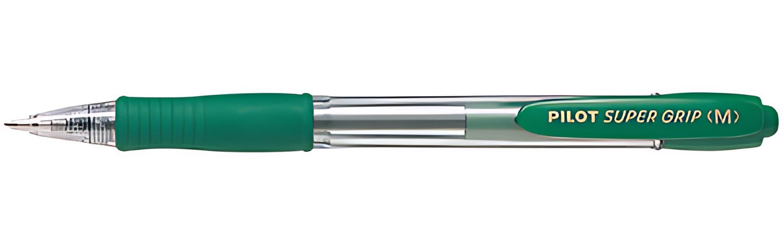 PILOT Stylo à bille rétractable SUPER GRIP F, vert