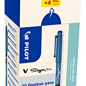 PILOT Stylo feutre V Sign Pen, VALUE PACK, bleu