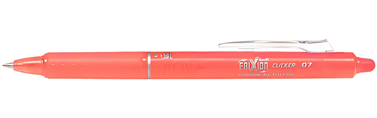 PILOT Stylo roller FRIXION BALL CLICKER 07, corail
