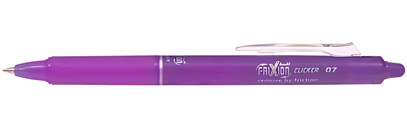 PILOT Stylo roller FRIXION BALL CLICKER 07, mauve