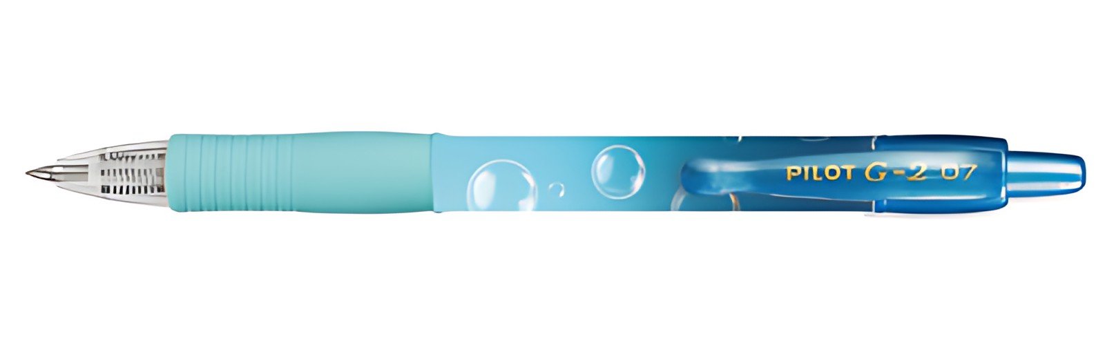PILOT Stylo à encre gel G2 07 BUBBLE BLUE GRADIENT, bleu