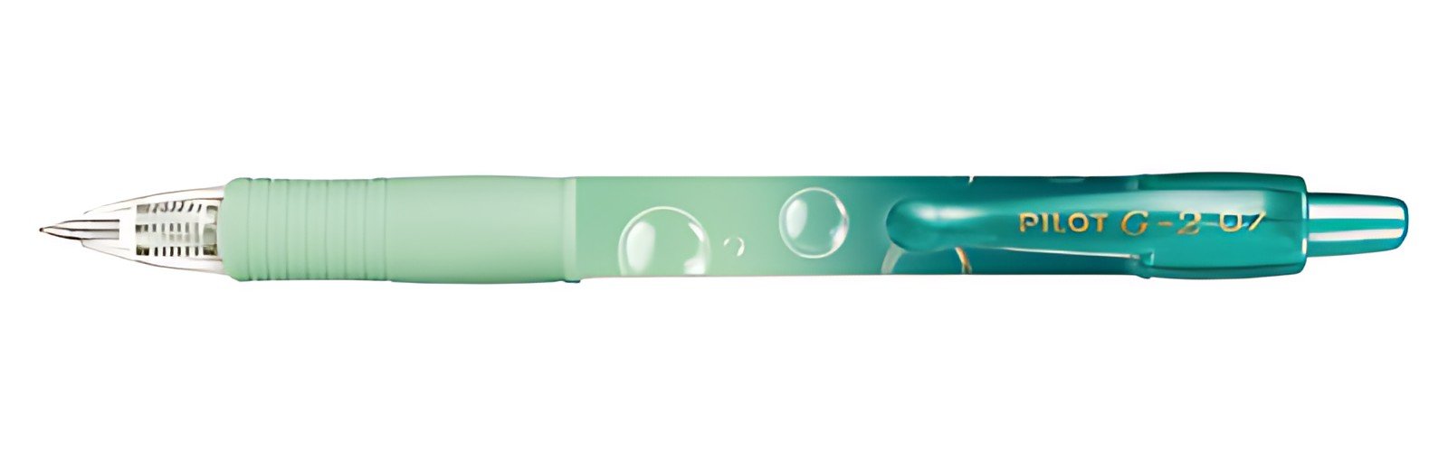 PILOT Stylo à encre gel G2 07 BUBBLE GREEN GRADIENT, vert