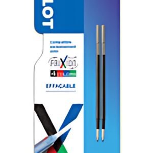 PILOT Mine de rechange FRIXION 4 COLORS, blister de 2, noir