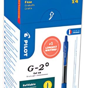 PILOT Stylo roller à encre gel G-2 PLUS 05, VALUE PACK, bleu
