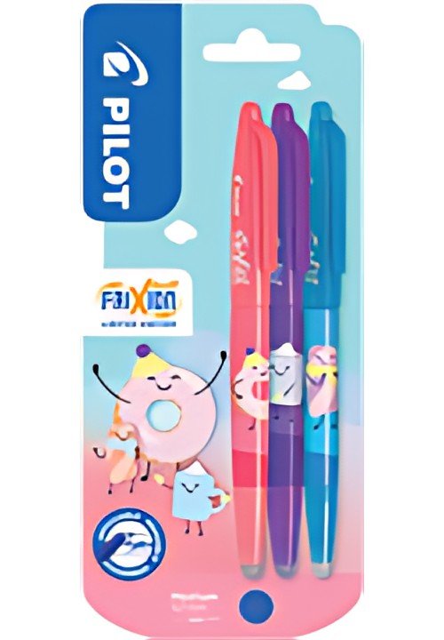 PILOT Stylo roller FRIXION BALL 07 Fancy Winter, blister