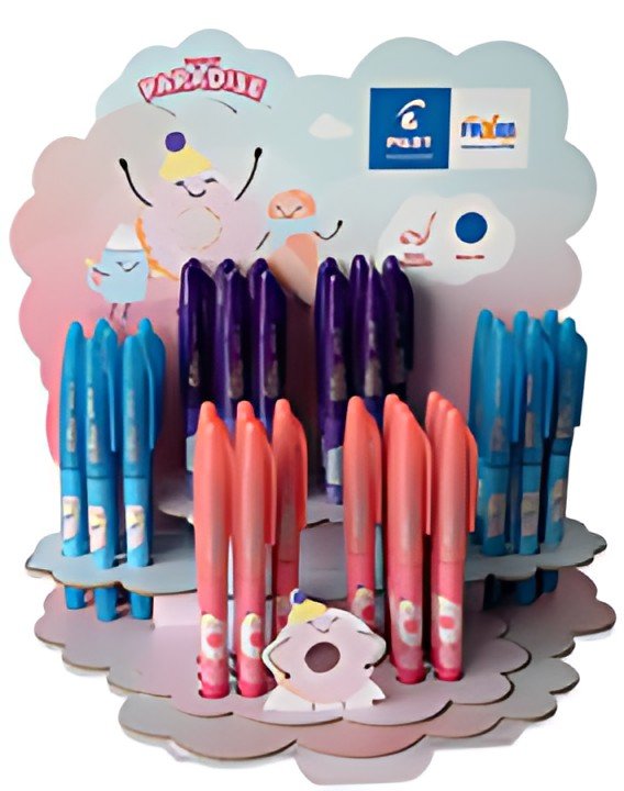 PILOT Stylo roller FRIXION BALL 07 Fancy Winter, présentoir