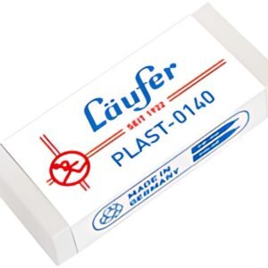 Läufer Gomme en plastique PLAST, transparente