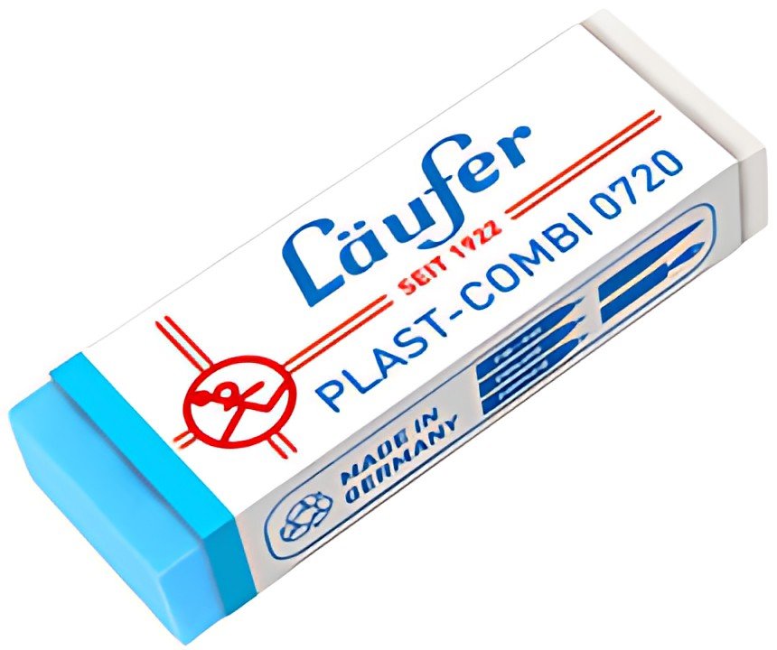 Läufer Gomme en plastique PLAST COMBI