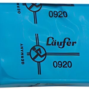 Läufer Gomme mie de pain, bleu