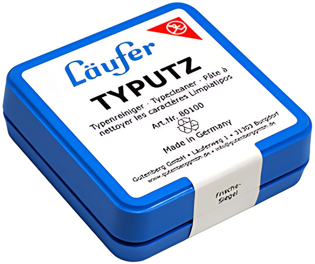 Läufer Pâte nettoyante de caractères Typutz