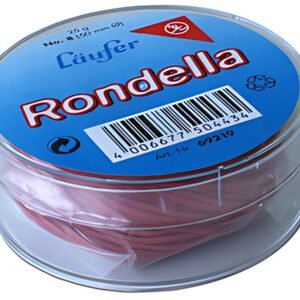 Läufer Bracelets élastiques RONDELLA, 85 mm, 25 g, rouge