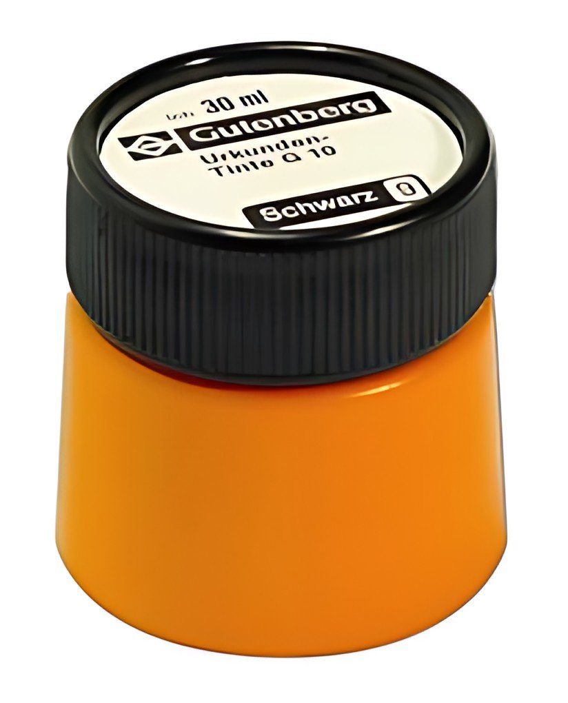 Gutenberg encre pour actes, 30 ml, noir