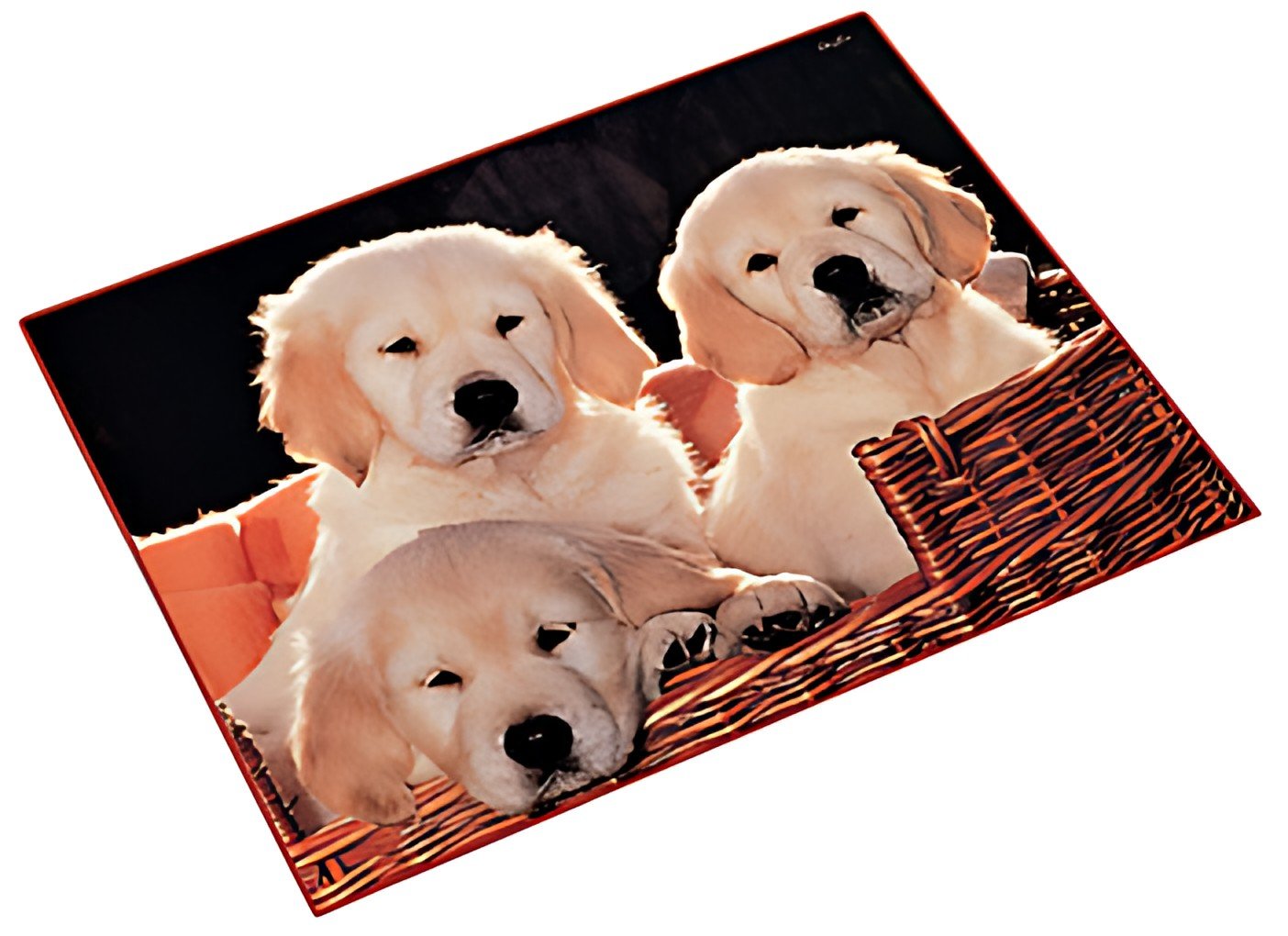 Läufer Sous-main chiens, 400 x 530 mm