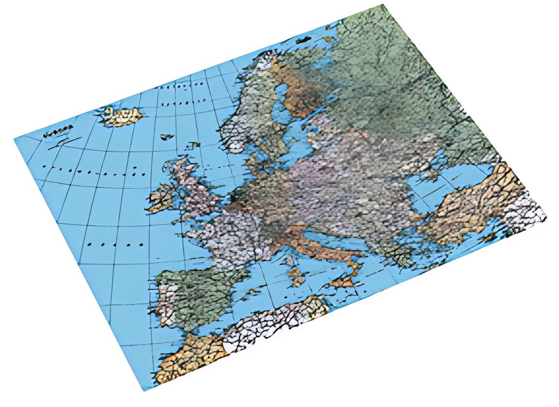 Läufer Sous-main Europe, 400 mm x 530 mm